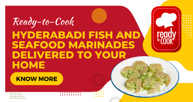 Hyderabadi Fish and Seafood Marinades Delivered to Your Home